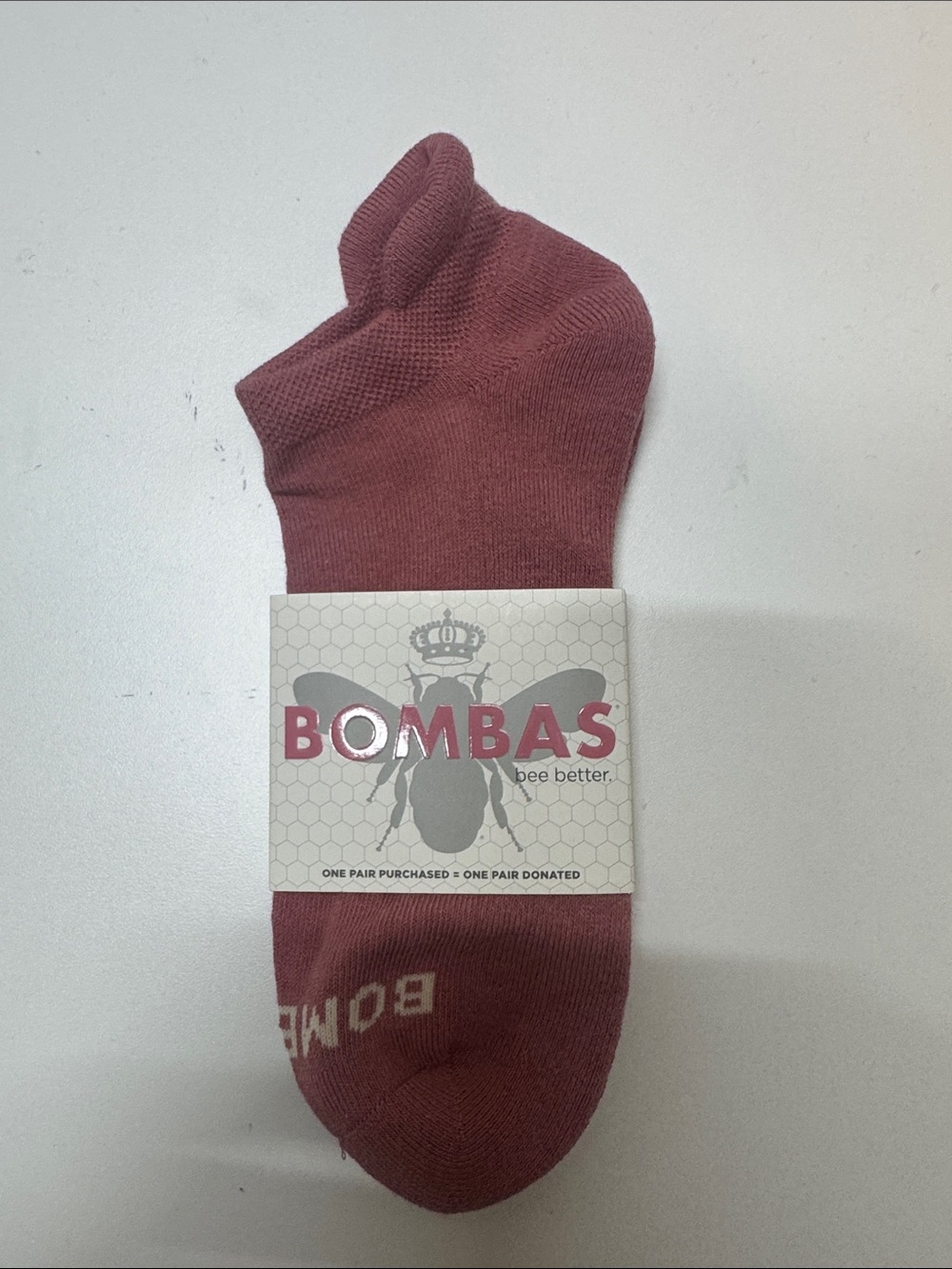 Bombas Men's Ankle Socks in Mauve